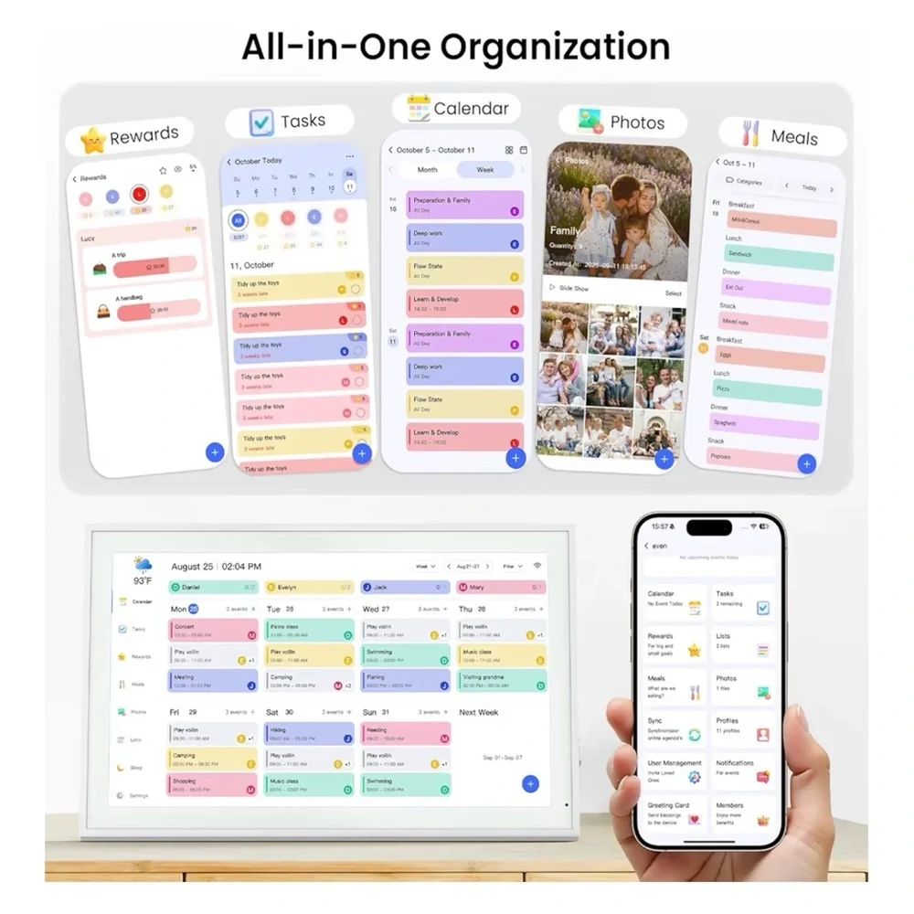 All-in-One Digital Family Organizer